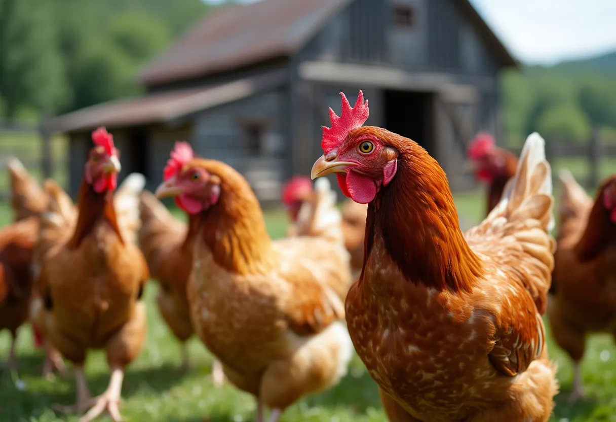 poule  durée de vie