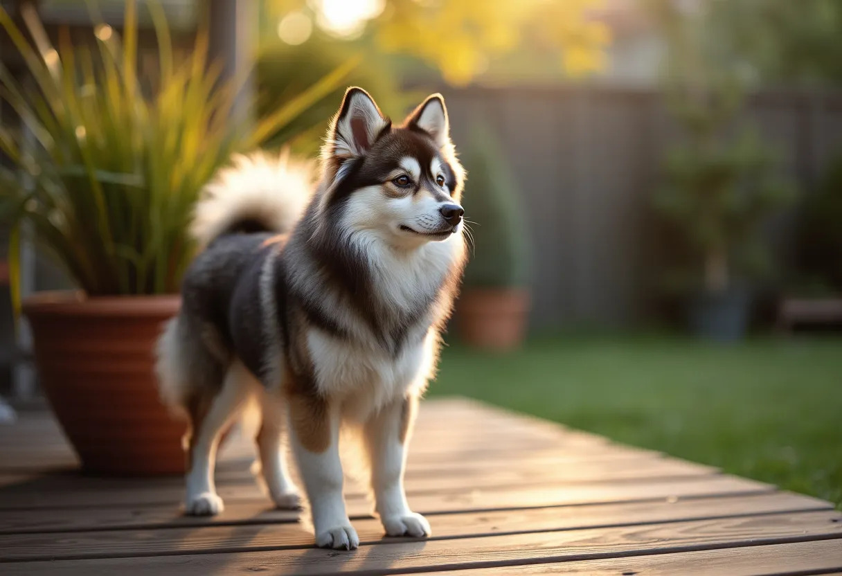 pomsky f3 chien