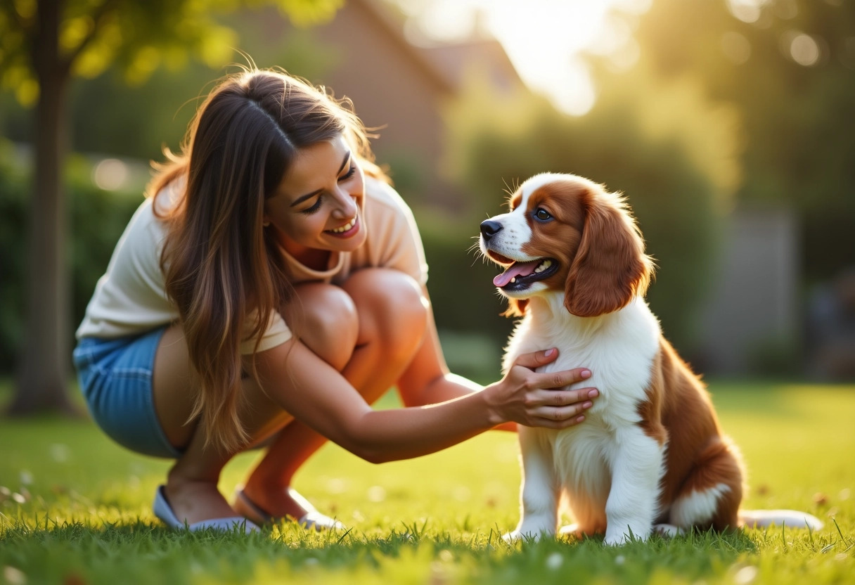 chiot cavalier king charles