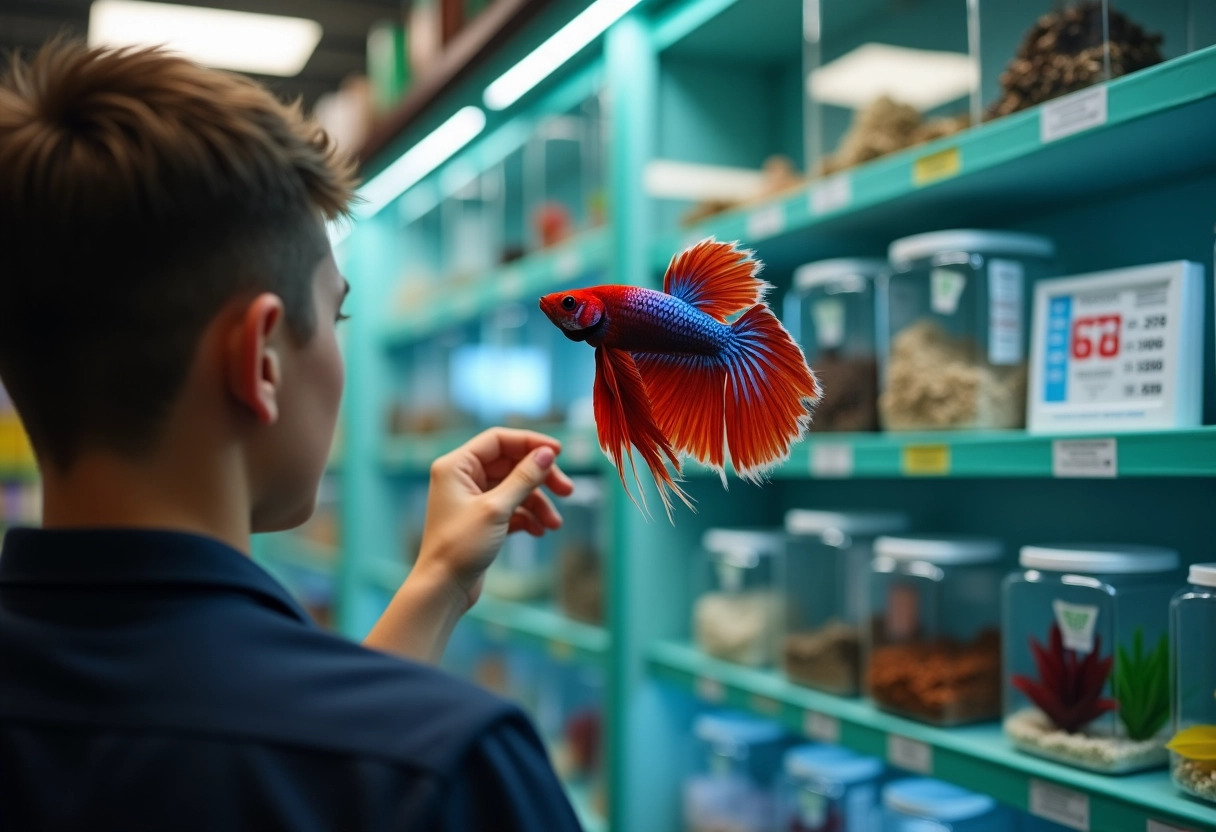 poisson combattant